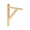 Equerre Solo Bois Brut Naturel H.28 X P.32 Cm