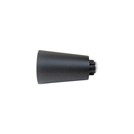 Lot de 2 embouts pour tringle à rideau Diam.28 Mm noir clair