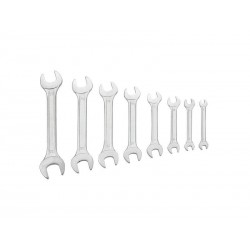 Jeu de 8 clés plat longue