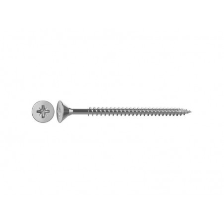 Lot de 100 Vis Acier Tête Fraisée Standers Diam.4.5 Mm X L.50 Mm