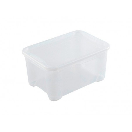 Bac de rangement polypropylène 14 l transparent