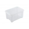 Bac de rangement polypropylène 14 l transparent
