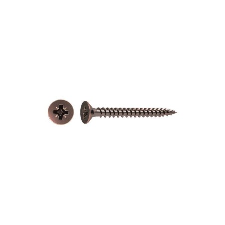 Lot de 20 Vis Acier tête Fraisée Standers Diam.4 Mm X L.16 Mm