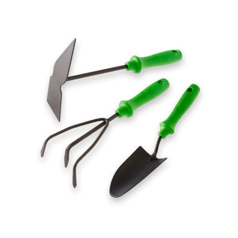 Lot de 3 Petits Outils En Acier Geolia