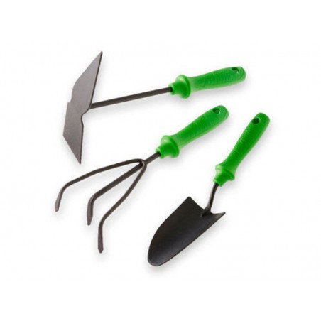 Lot de 3 Petits Outils En Acier Geolia