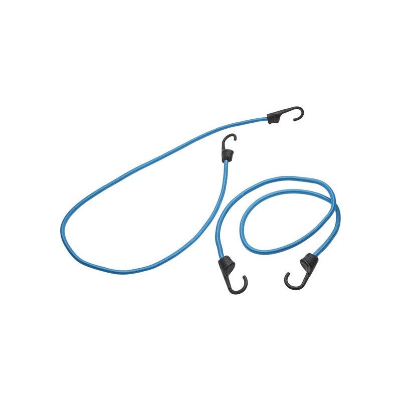 Lot de 2 Sandows Crochet Métal Plastifié Standers Diam.9 Mm X L.1.2 M