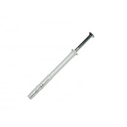 Lot de 10 chevilles et vis Ã  frapper nylon Spit diam. 8 x L. 90 mm