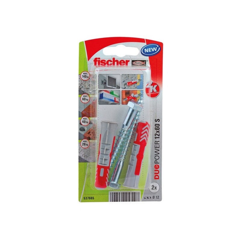 Cheville Fischer Diam.12 Mm X L.60 Mm