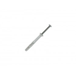 Lot de 25 chevilles et vis à frapper nylon Spit diam. 6 x L. 5