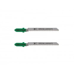 Lot de 2 lames pour parquet et stratifié coupe franche 1.5-15 Mm