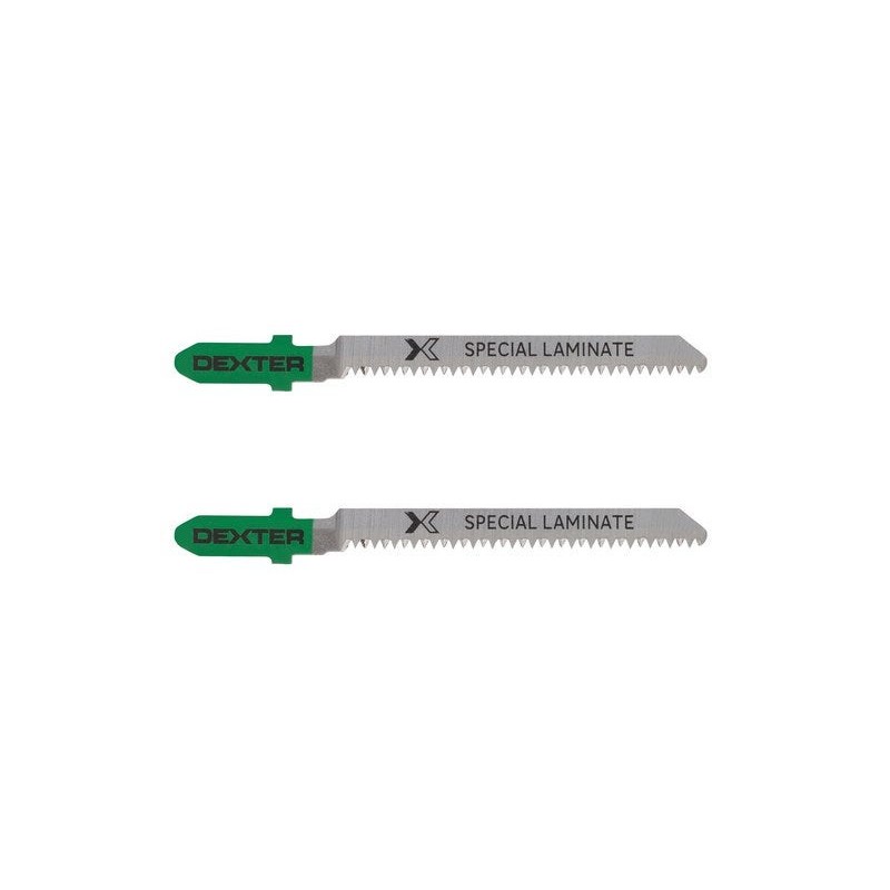 Lot de 2 lames pour parquet et stratifié coupe franche 1.5-15 Mm