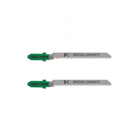 Lot de 2 lames pour parquet et stratifié coupe franche 1.5-15 Mm