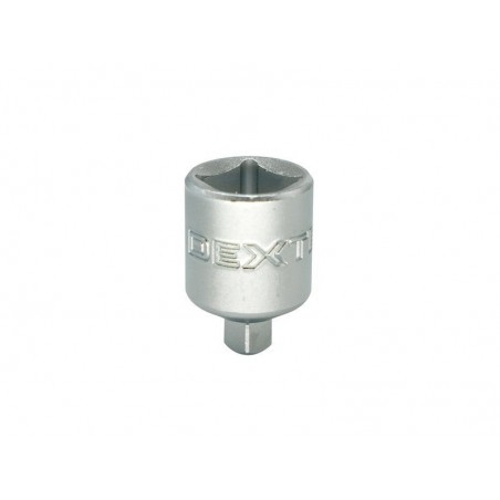 Adaptateur 1-2-1-4 en chrome vanadium DEXTER diam. 6.35 mm