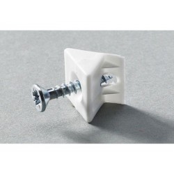 Lot de 20 stabilisateurs dangle pour paroi arrière en plastiqueL.10mm