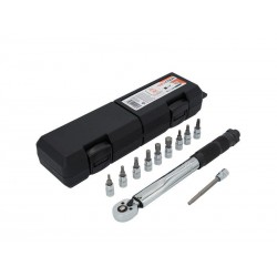 Clé dynamométrique 1-4 en acier chrome vanadium DEXTER serrage 5-25 N.m