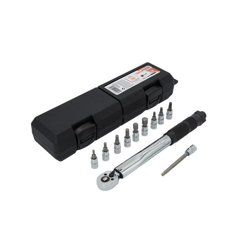 Clé dynamométrique 1-4 en acier chrome vanadium DEXTER serrage 5-25 N.m
