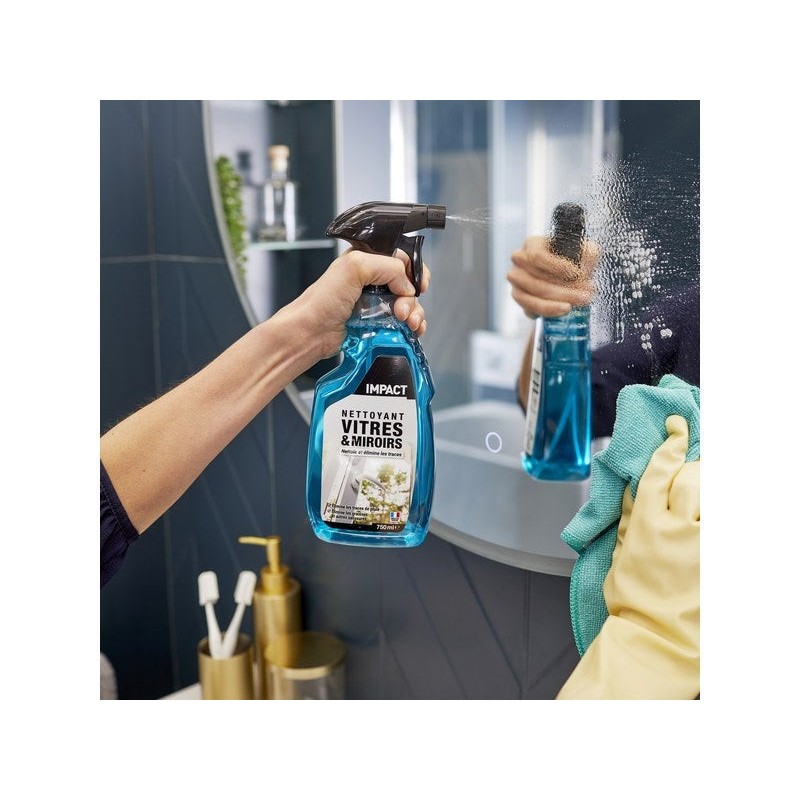 Nettoyant Impact Vitres Et Miroirs 0.75 L