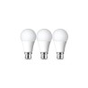 Lot de 3 ampoules led dépoli standard b22 1521 Lm : 100 W blanc neutre LEXMAN