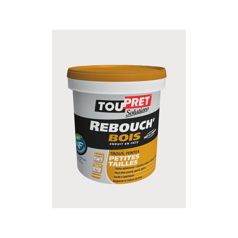 Enduit De Rebouchage Toupret Marron 1250 G