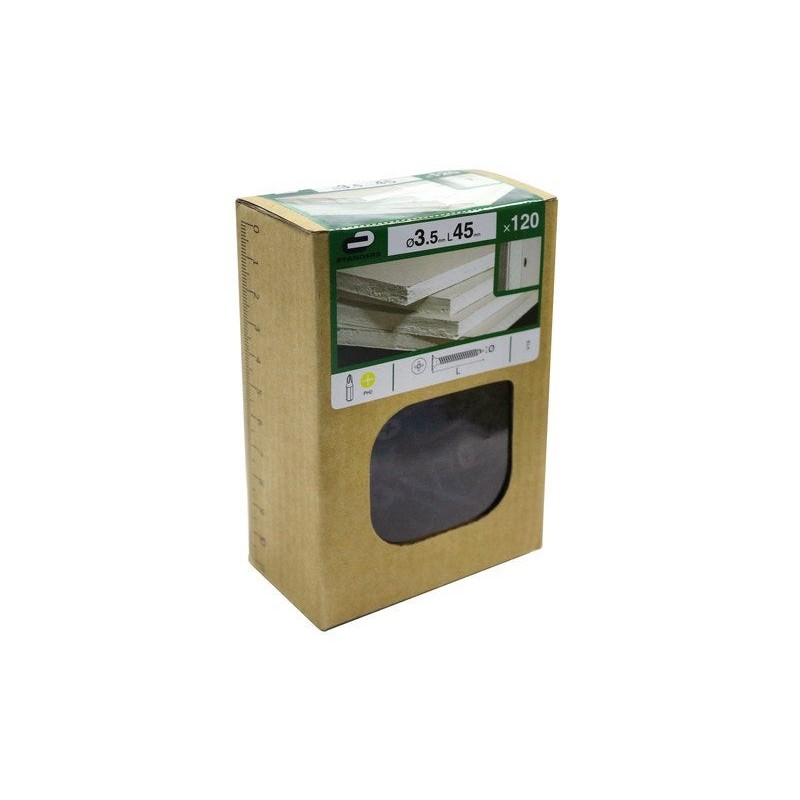 Lot de 120 vis acier trompette Phillips X L.45 Mm