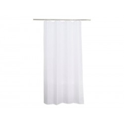 Rideau de douche en textile white nàÂ° 0 L.120 x H.200 cm HAPPY SENSEA -  - meilleure qualité