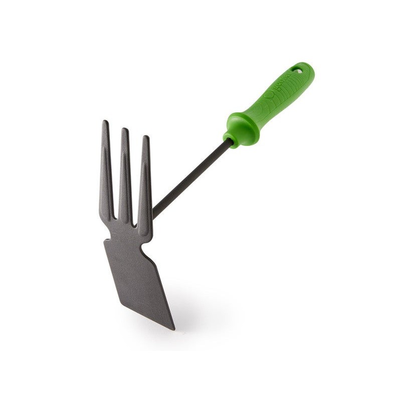 Binette Langue Et Fourche Acier Geolia Manche Plastique L.14.89 Cm