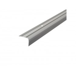 Nez De Marche Adhésive Ou A Visser L.18 Mm X L.110 Cm Mat Métallique Artens