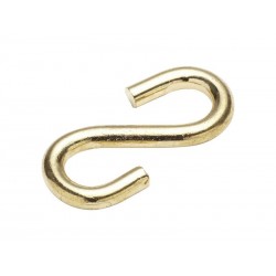 Esse égale Ouverte Acier Laitonné Standers L.45 X L.23 X Ep.5 Mm