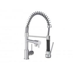Robinet mitigeur de cuisine Avec Douchette Chromé Delinia Alain -  - meilleure qualité