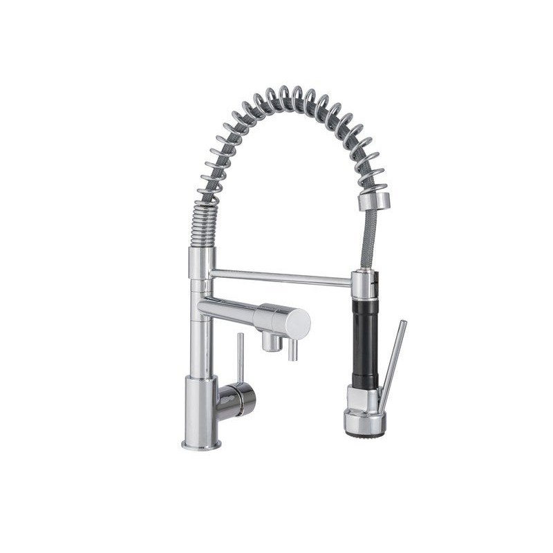 Robinet mitigeur de cuisine Avec Douchette Chromé Delinia Alain -  - meilleure qualité