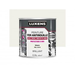 Peinture fer extérieur blanc glossy 0.5 L -  - meilleure qualité