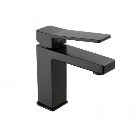 Mitigeur lavabo noir mat