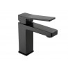 Mitigeur lavabo noir mat
