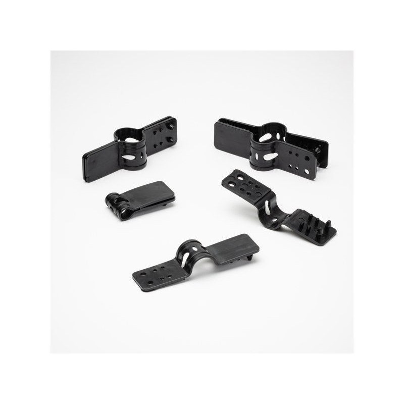 Lot de 20 Clips Universel Pour Brise-Vue Naterial Noir