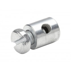 Lot de 4 Serre-Câbles Acier Zingué Standers Diam.3 X L.10 X L.9 Mm