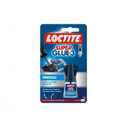 Colle Glue Liquide Super Glue 3 Pinceau Loctite