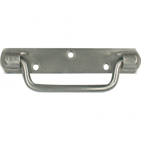 Poignée sur platine Inox H.40 X L.140 X P.15 Mm