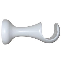 Support Avec Perï¿½ï¿½age 35 Mm Blanc Laquï¿½ï¿½