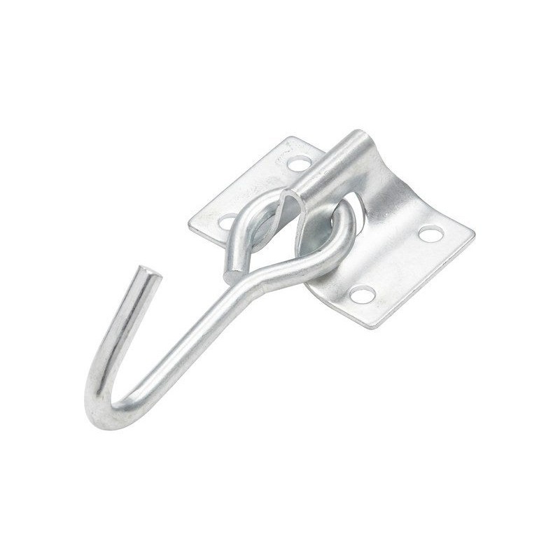 Crochet Mobile Et Platine Acier Zingué Standers Diam.7 X L.70 X L.45 Mm