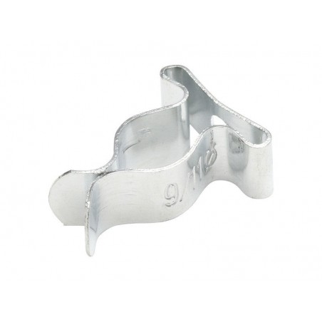 Lot de 4 Pinces Ã  Ressort Acier Standers Diam.11 Mm L.7.5 X L.15.7