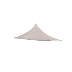 Voile d'ombrage triangulaire taupe L.360 x l.360 cm -  - meilleure qualité