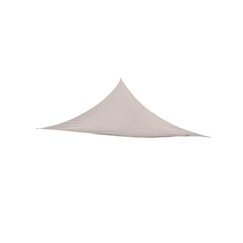 Voile d'ombrage triangulaire taupe L.360 x l.360 cm -  - meilleure qualité