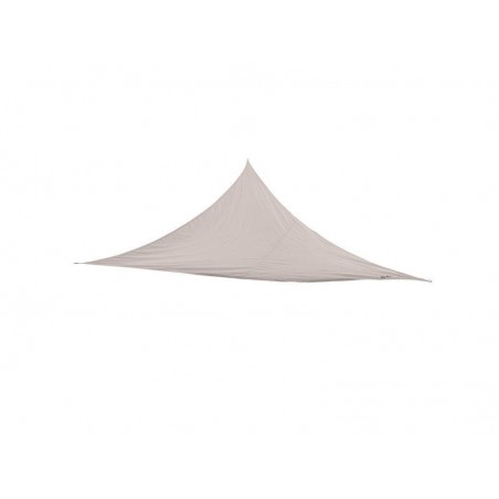 Voile d'ombrage triangulaire taupe L.360 x l.360 cm -  - meilleure qualité