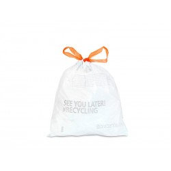 Sacs-Poubelle De Salle De Bains 5 L Blanc Brabantia