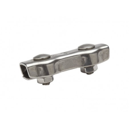 Lot de 2 Serre-Câbles Inox Standers Diam.3 X L.40 X L.14.5 Mm