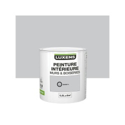 Peinture Mur Et Boiserie Luxens Granit 5 SatinÃ© 0.5 L