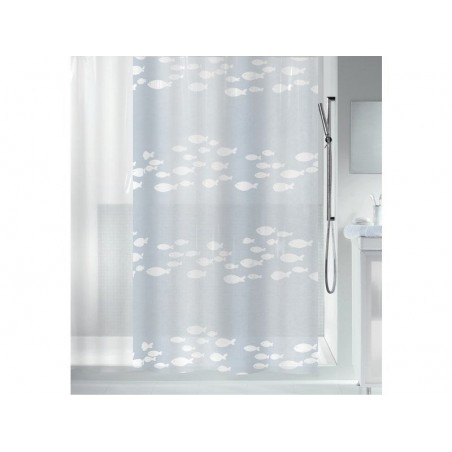 Rideau de douche en peva Sardaigne 180 x 200 cm
