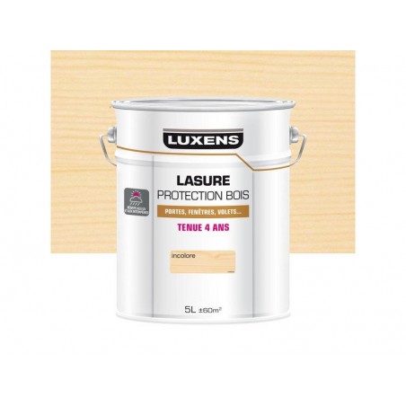 Lasure LUXENS4 ans incolore satiné 5 l