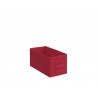 Panier de rangement en polypropylène Rouge H.15 X L.15 X P.15 Cm -  - meilleure qualité