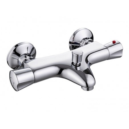 Mitigeur thermostatique de baignoire chrome chromé Nerea -  - meilleure qualité
